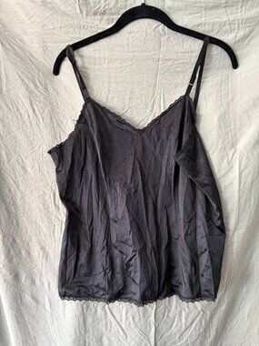 Vintage black camisole tank top